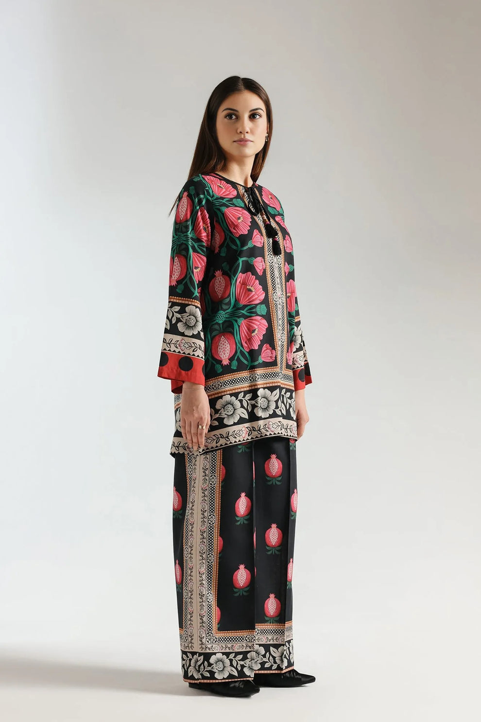 Zoya  Printed Swiss Lawn Co-Ord Set