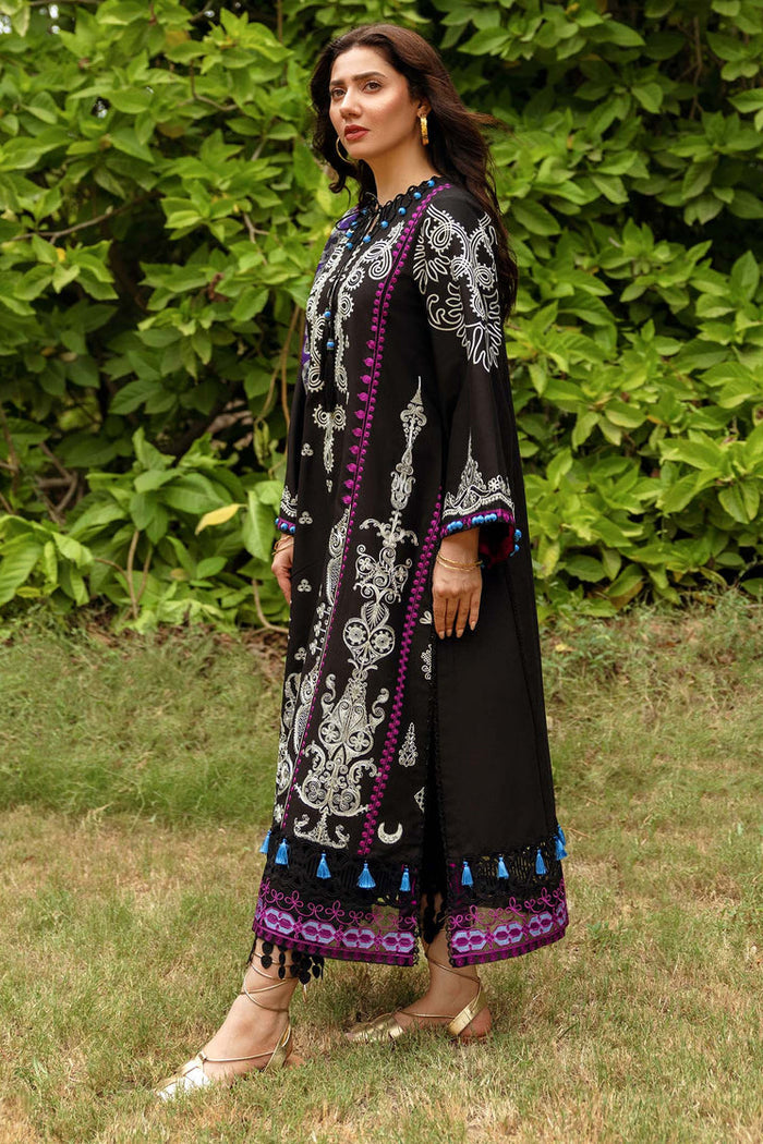 Sira Luxury Embroidery Lawn Unstitched 3 Piece 04-B