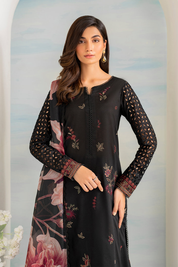 Iznik Luxury Embroidery Lawn Unstitched 3 Piece 010-B